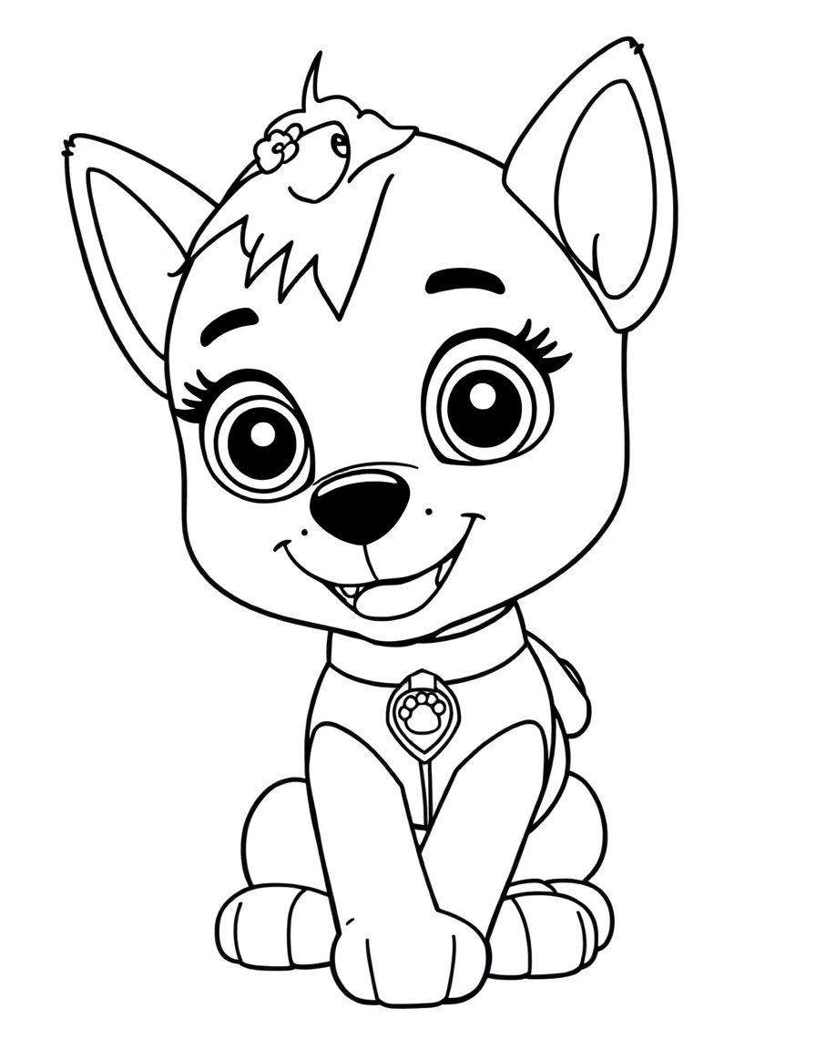 skye from paw patrol