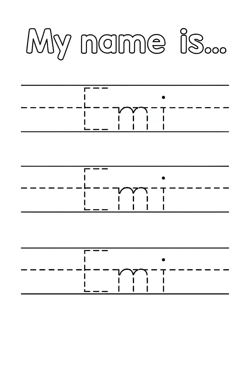 remove the last "Emi" at the bottom of the page