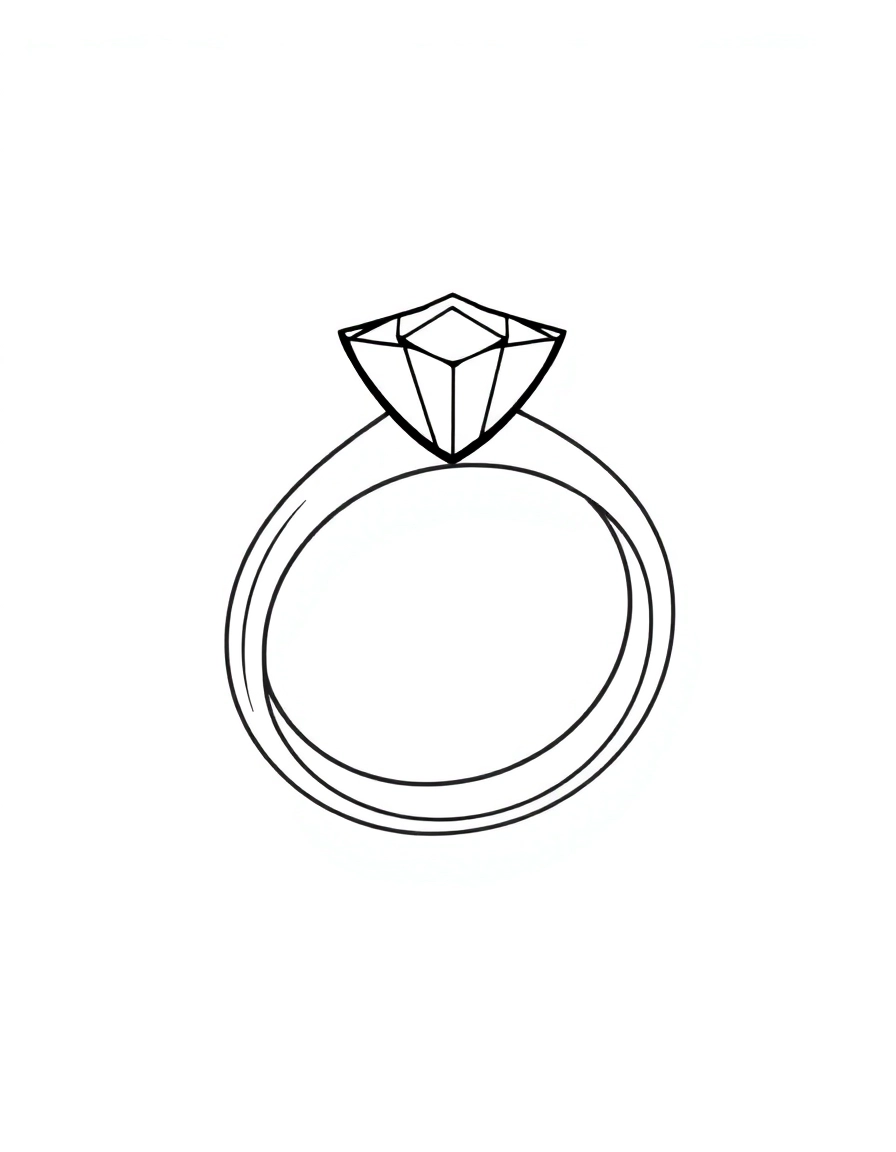 a diamond wedding ring