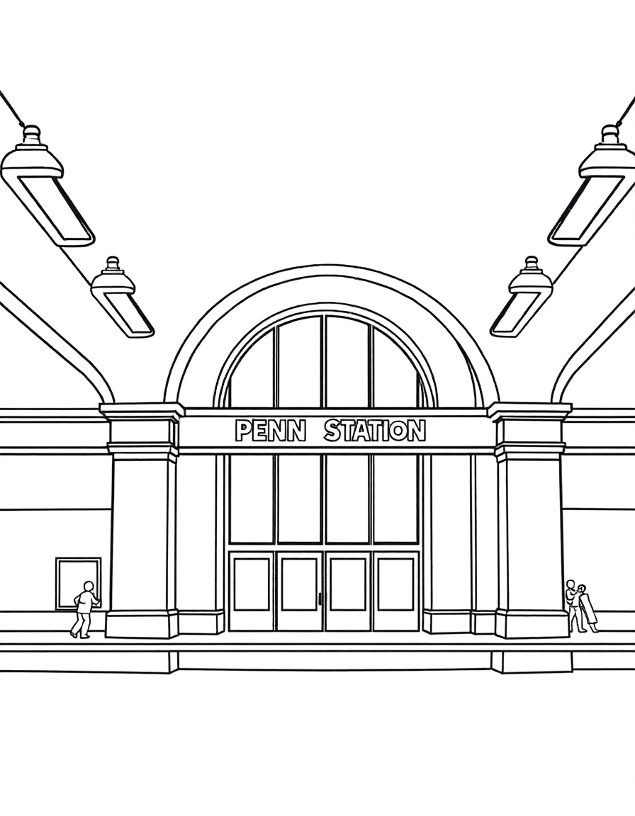 penn station in new york city