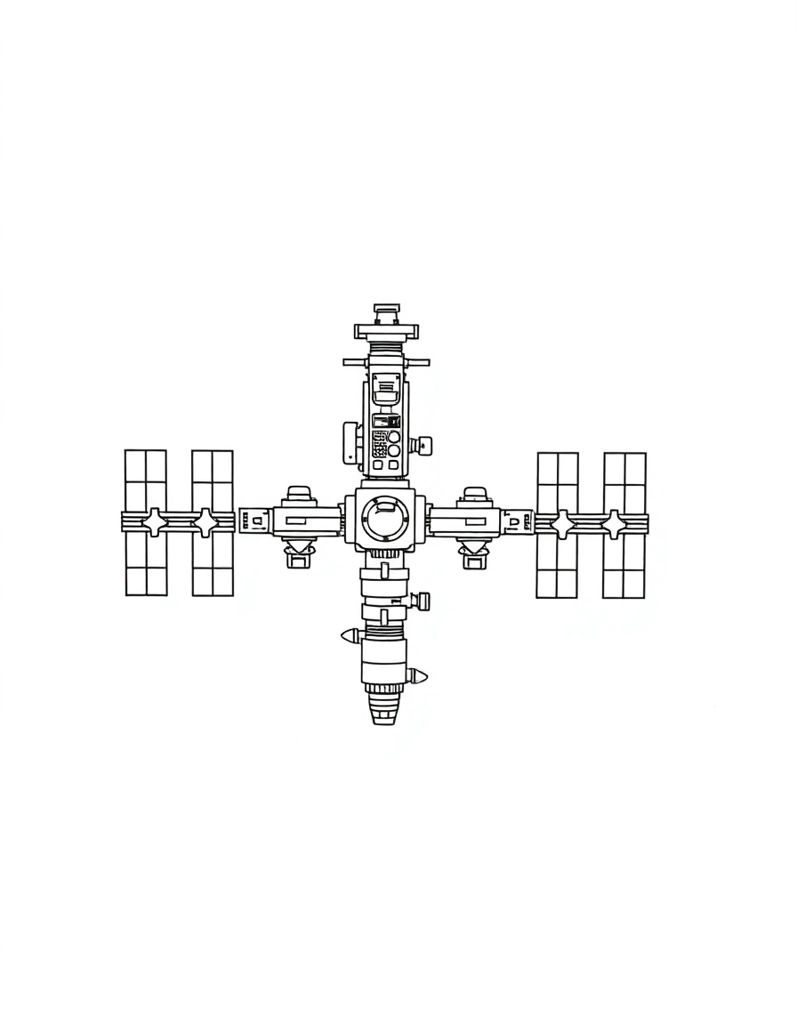 The International Space Station (ISS).
